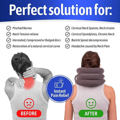 Inflatable Neck Traction Device