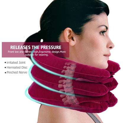 Inflatable Neck Traction Device